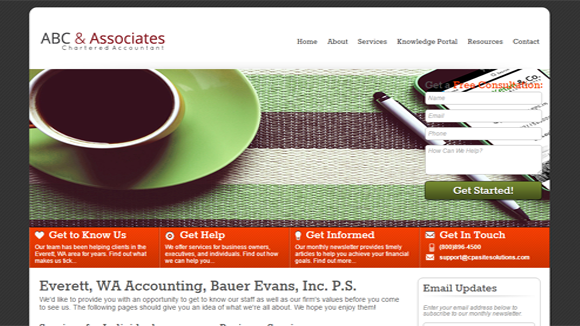 Taxapps Website Design 518